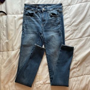 american eagle skinny jeans size 2